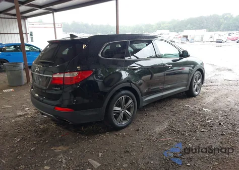 2013 Hyundai Santa Fe Limited from USA, damaged, VIN KM8SR4HF5DU011262